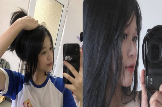 Cu giả của mẹ làm em sướng