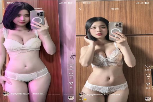 Tiktok bím múp vú to căng mọng sexy